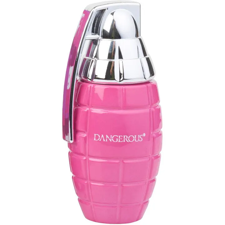 Dangerous Pink Grenade perfume bottle