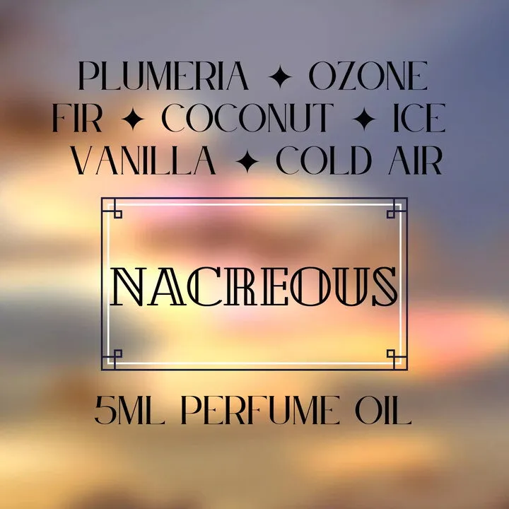 Osmofolia Nacreous perfume bottle
