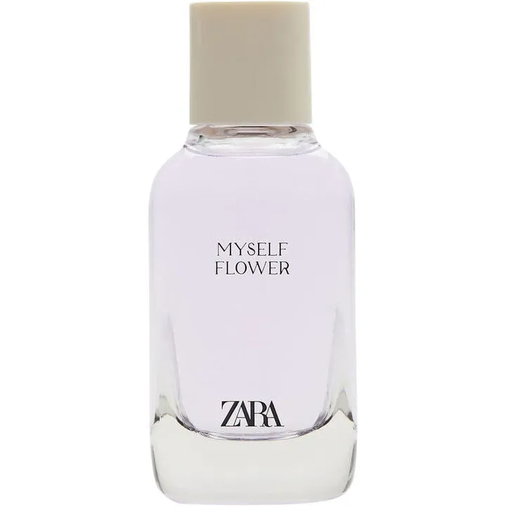 Zara Myself Flower perfume bottle