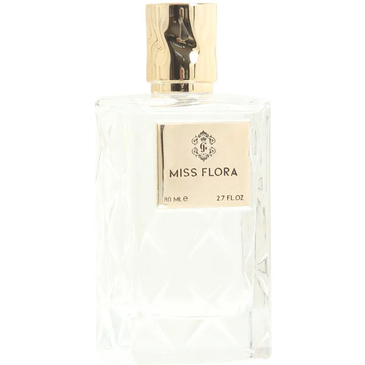 Golden Judi Miss Flora perfume bottle