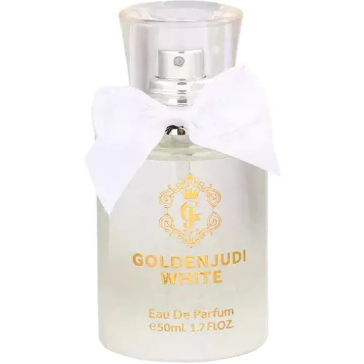 Golden Judi White perfume bottle
