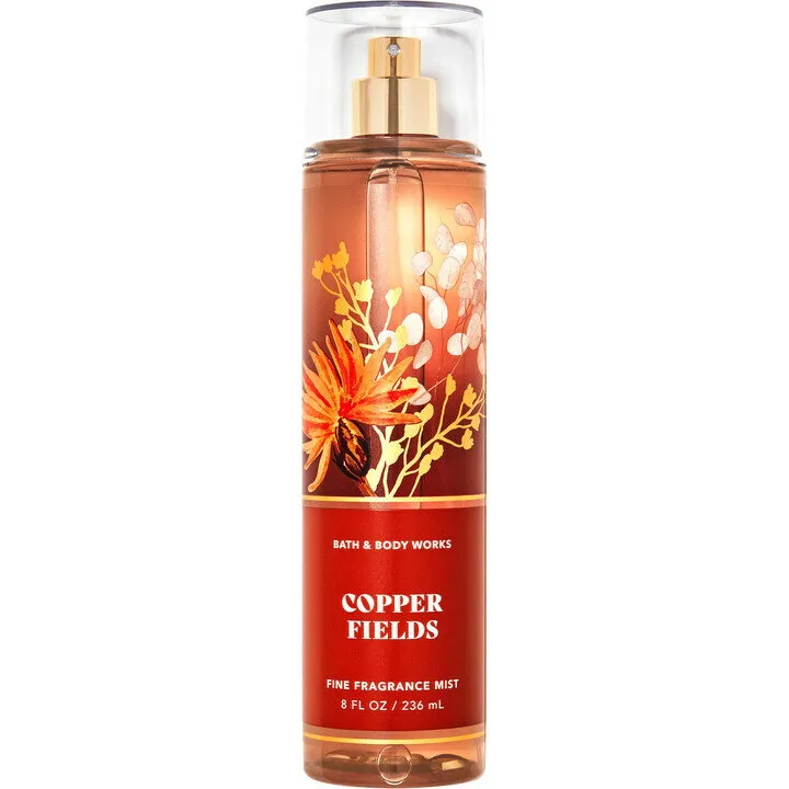 Bath & Body Works Copper Fields perfume bottle