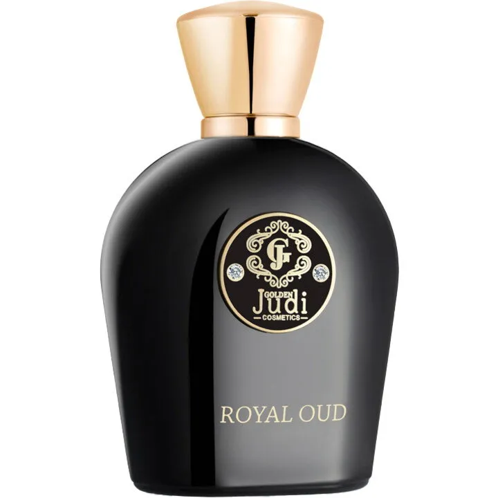 Golden Judi Royal Oud perfume bottle