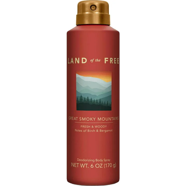Land of the Free Great Smoky Mountains (Body Spray) parfüm şişesi