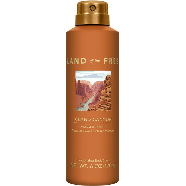 Land of the Free Grand Canyon (Body Spray) parfüm şişesi