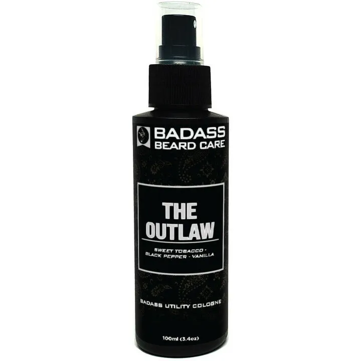 Badass Beard Care The Outlaw perfume bottle