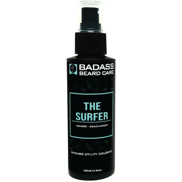 Badass Beard Care The Surfer perfume bottle