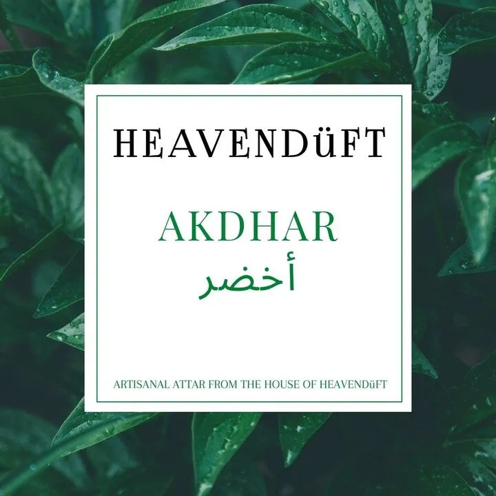 Heavendüft Akdhar / أخضر parfüm şişesi