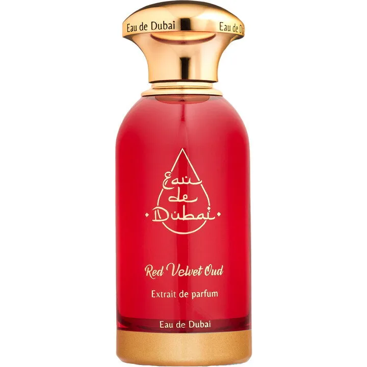Eau de Dubai Red Velvet Oud perfume bottle