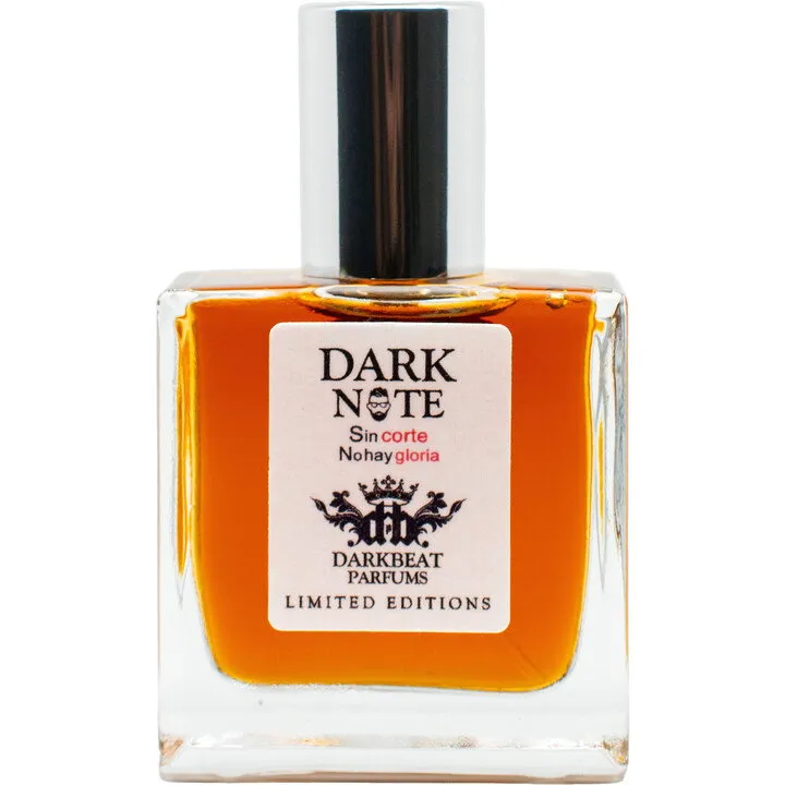 Darkbeat Dark Note perfume bottle