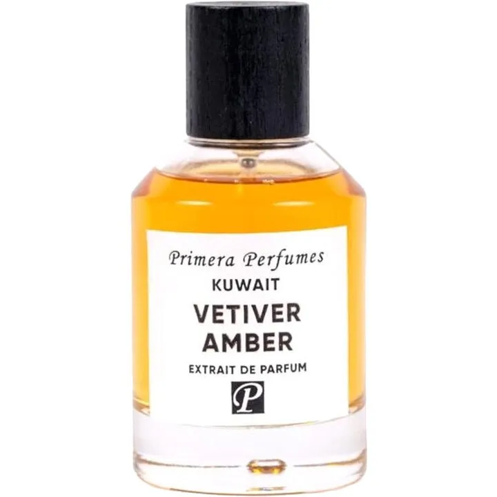 Primera Perfumes Vetiver Amber perfume bottle