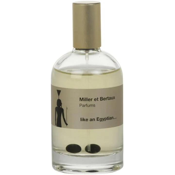 Miller et Bertaux like an Egyptian... parfüm şişesi
