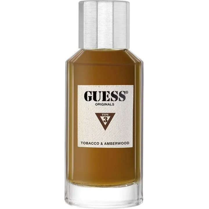 Guess Type 3 - Tobacco & Amberwood parfüm şişesi
