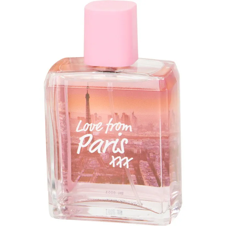 The Beauty Dept. Love from Paris xxx perfume bottle