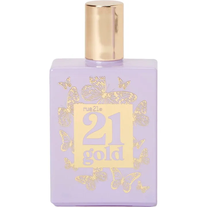 rue21 21 Gold parfüm şişesi
