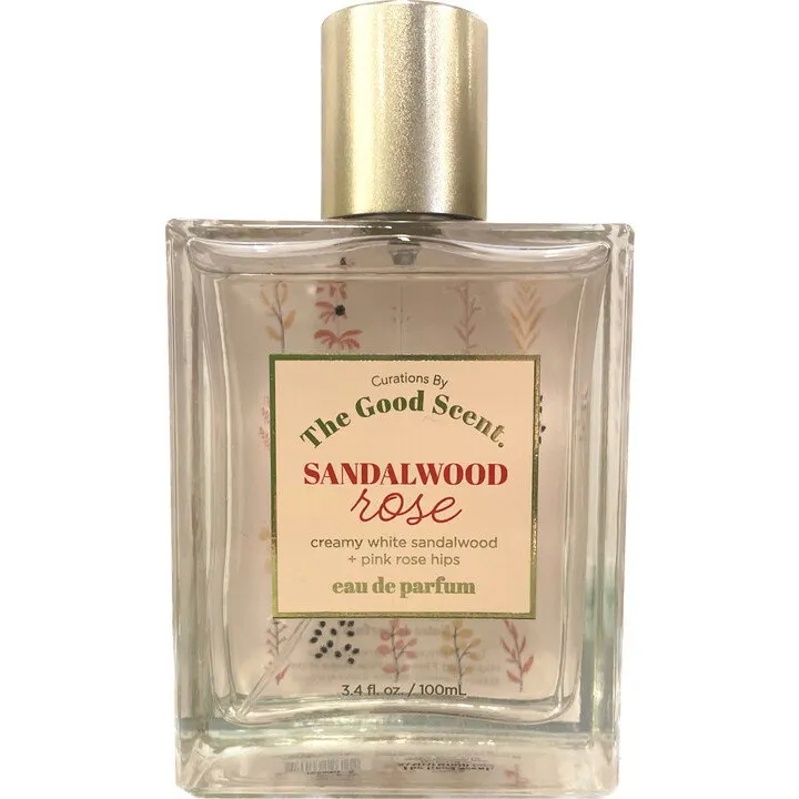 The Good Scent. Sandalwood Rose perfume bottle