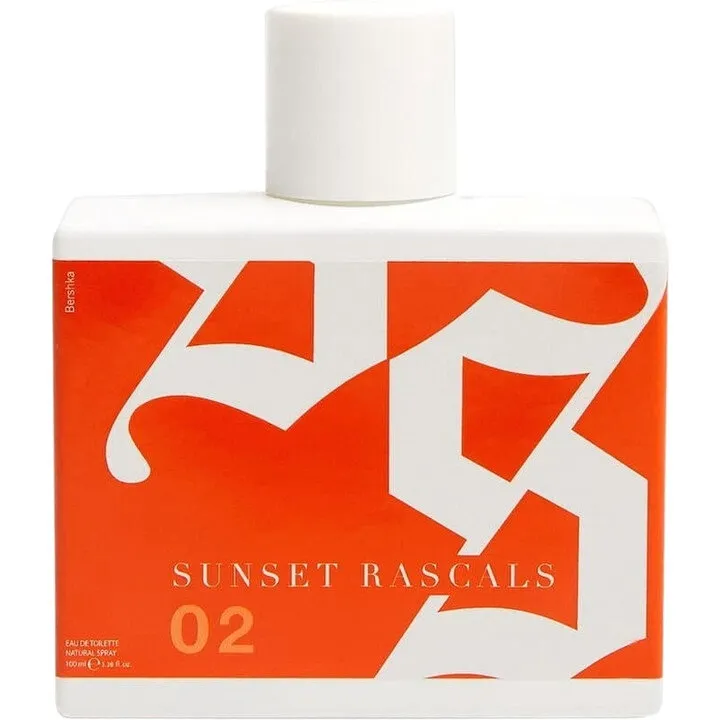Bershka 02 Sunset Rascals perfume bottle