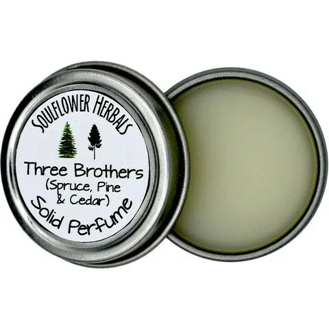 Soul Flower Herbals Three Brothers perfume bottle