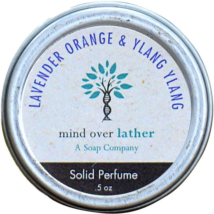 Mind Over Lather Lavender Orange & Ylang Ylang perfume bottle