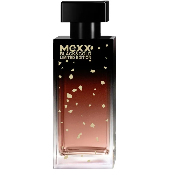 Mexx Black & Gold for Her parfüm şişesi