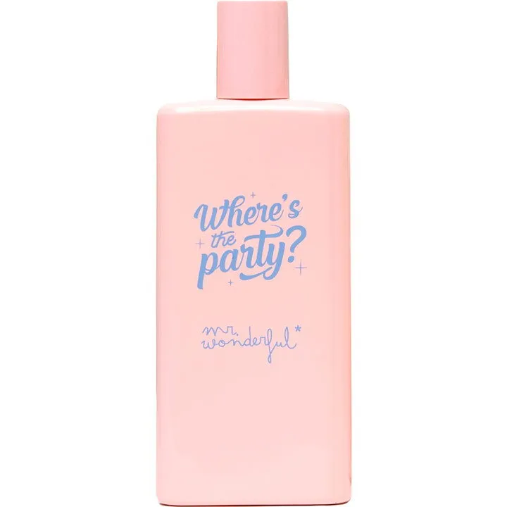 Mr. Wonderful Where's the Party? perfume bottle