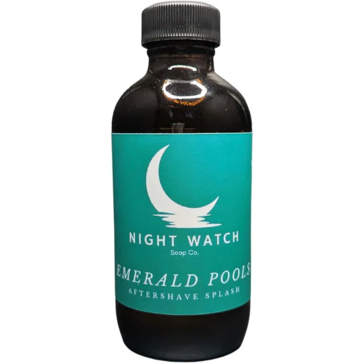 Night Watch Soap Co. Emerald Pools (Aftershave Splash) parfüm şişesi