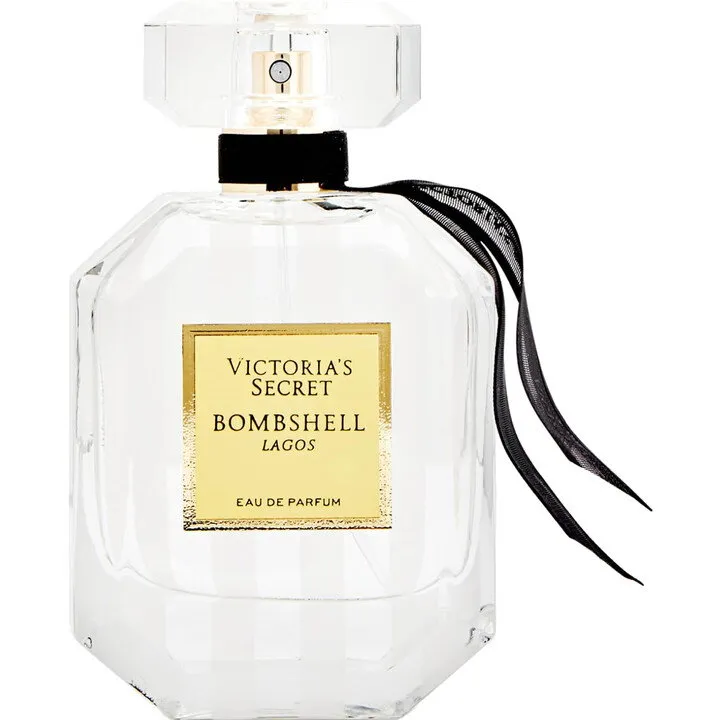 Victoria's Secret Bombshell Lagos perfume bottle