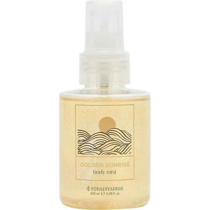 Stradivarius Golden Sunrise perfume bottle