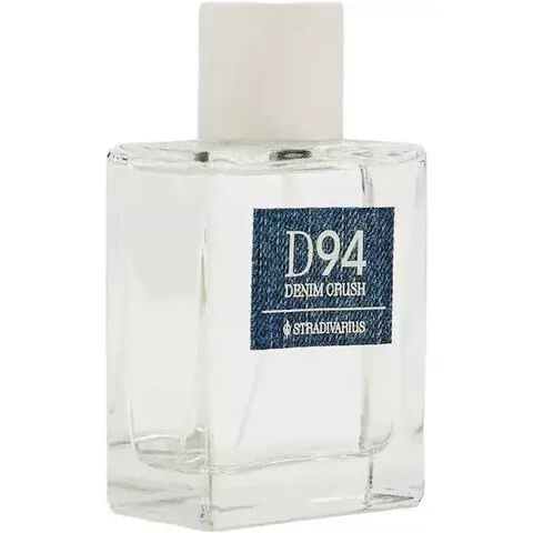 Stradivarius D94 Denim Crush perfume bottle