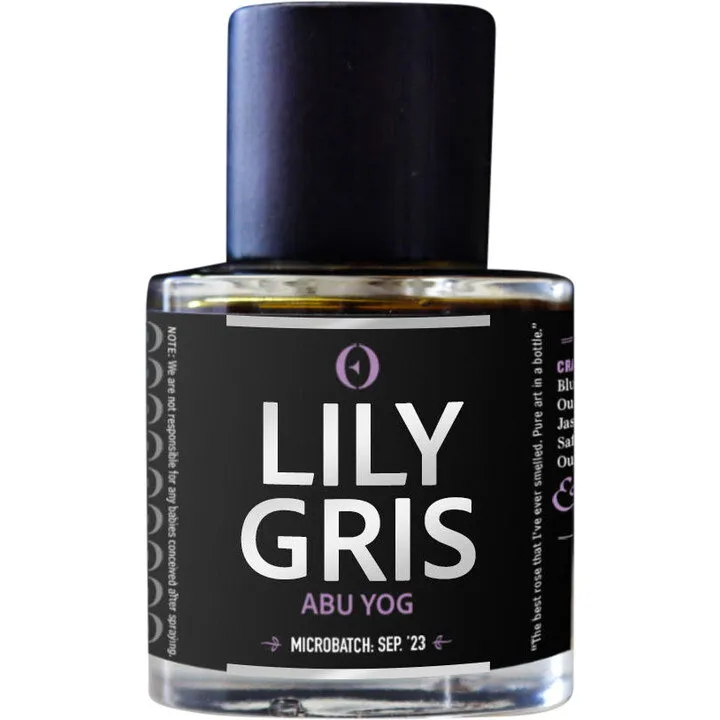Ensar Oud Lily Gris Abu Yog perfume bottle