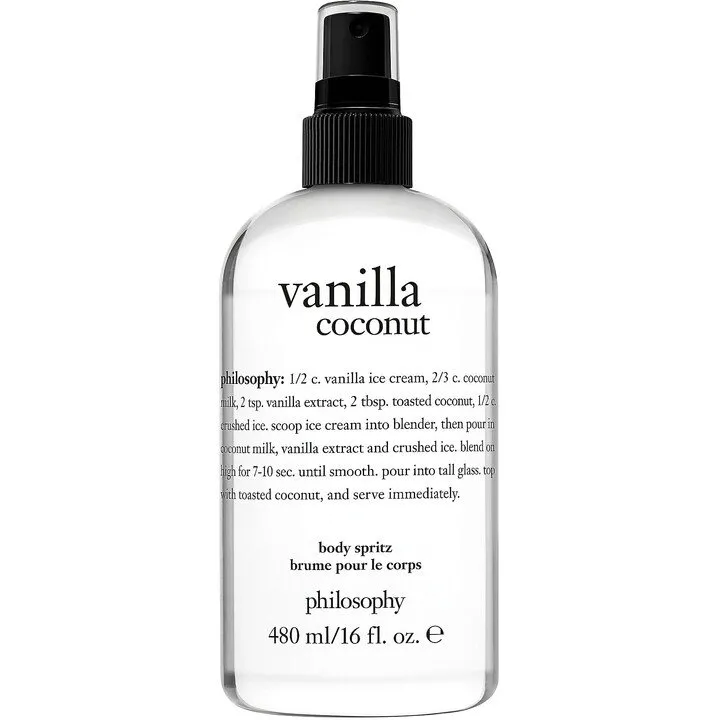 Philosophy Vanilla Coconut parfüm şişesi