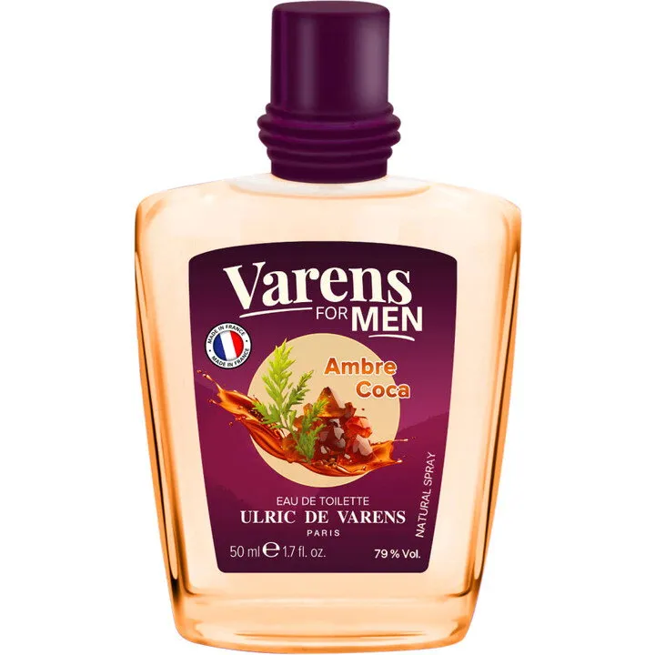 Ulric de Varens Varens for Men Ambre Coca perfume bottle