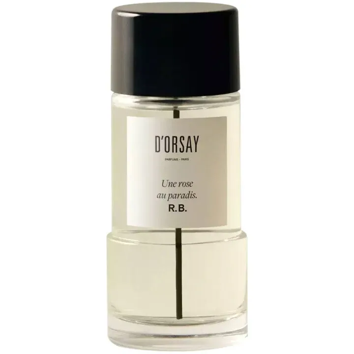 d'Orsay Rose Paradis R.B. / Une rose au paradis. R.B. parfüm şişesi