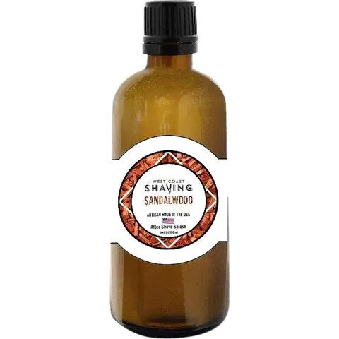 West Coast Shaving Sandalwood perfume bottle