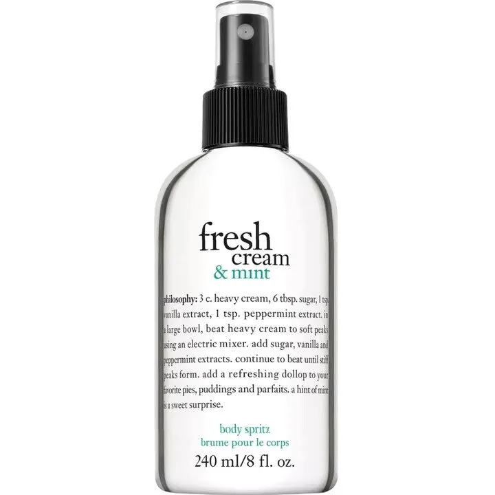 Philosophy Fresh Cream & Mint parfüm şişesi
