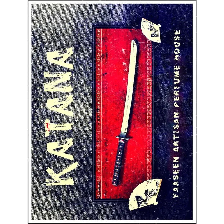 Yaaseen Katana parfüm şişesi