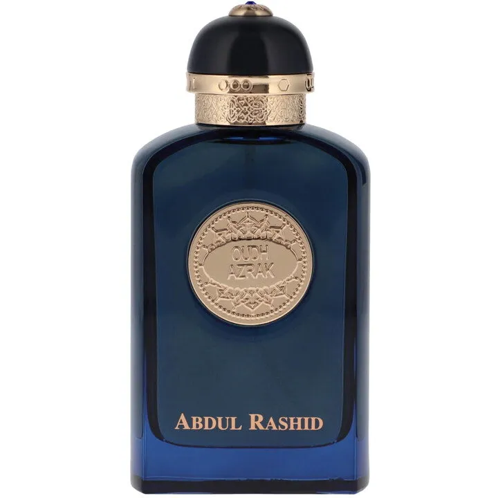 Abdul Rashid Oudh Azrak perfume bottle