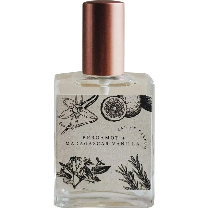 Kozy Bergamot + Madagascar Vanilla parfüm şişesi