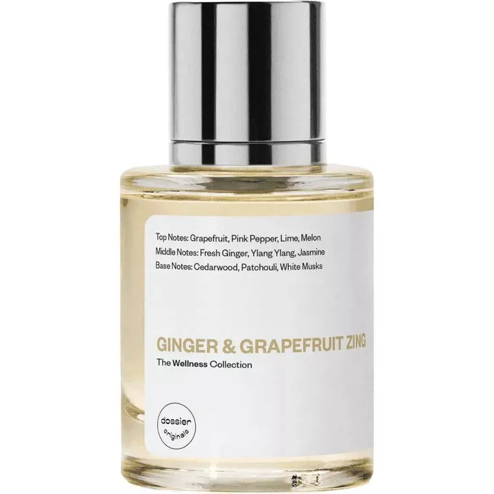 Dossier Ginger & Grapefruit Zing perfume bottle