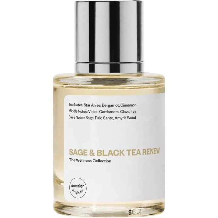Dossier Sage & Black Tea Renew parfüm şişesi