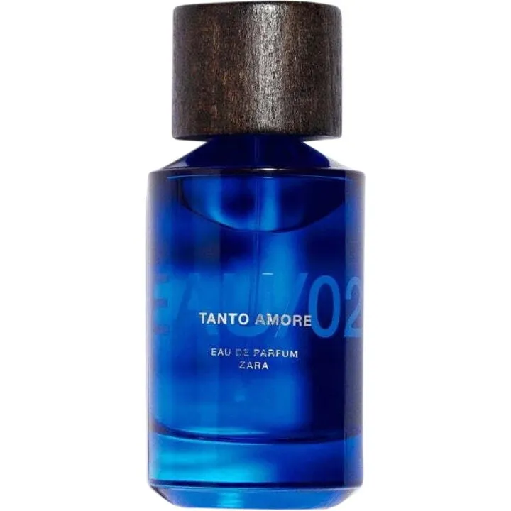 Zara EAU/02 Tanto Amore perfume bottle