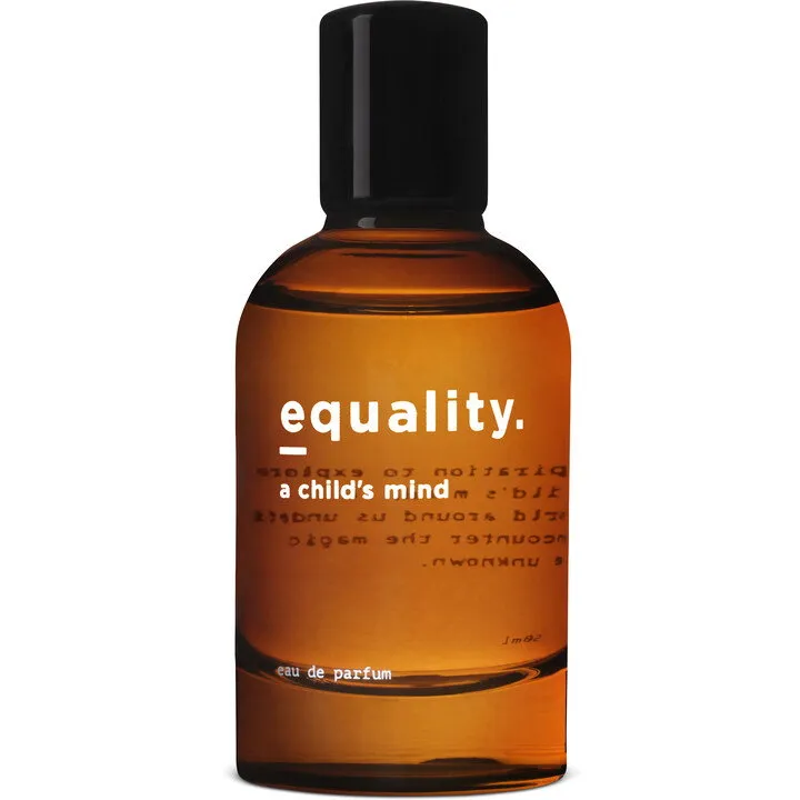 equality.fragrances a child's mind perfume bottle