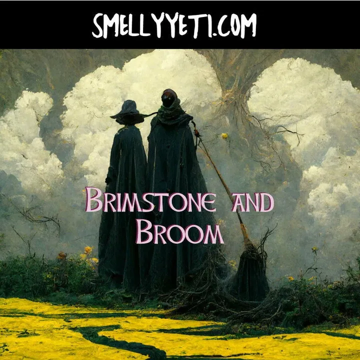 Smelly Yeti Brimstone and Broom perfume bottle