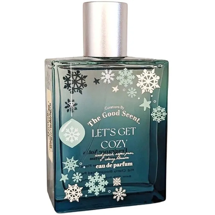 The Good Scent. Let's Get Cozy perfume bottle