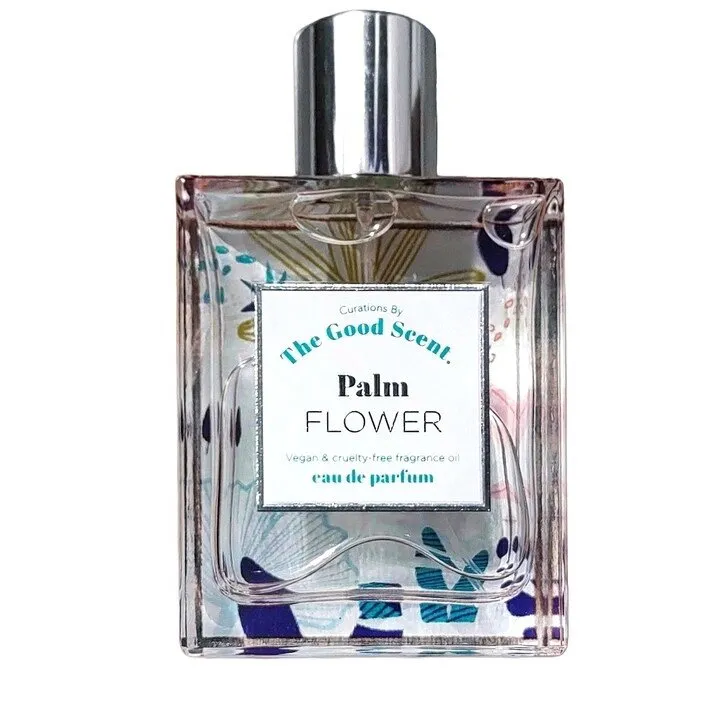 The Good Scent. Palm Flower perfume bottle
