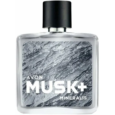 Avon Musk Mineralis perfume bottle