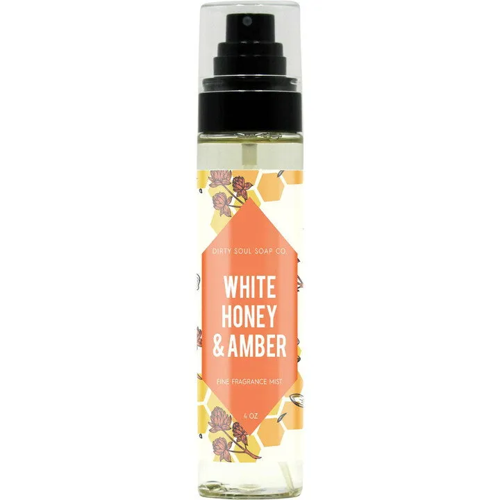 Dirty Soul Soap Co. White Honey & Amber parfüm şişesi