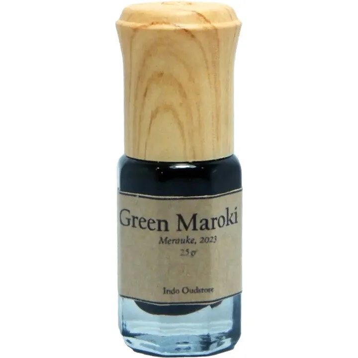Nuku Indo Oudstore Green Maroki parfüm şişesi