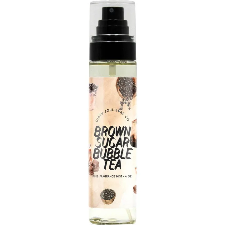 Dirty Soul Soap Co. Brown Sugar Bubble Tea parfüm şişesi