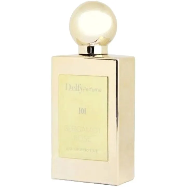 Delfy Bergamot Rose perfume bottle